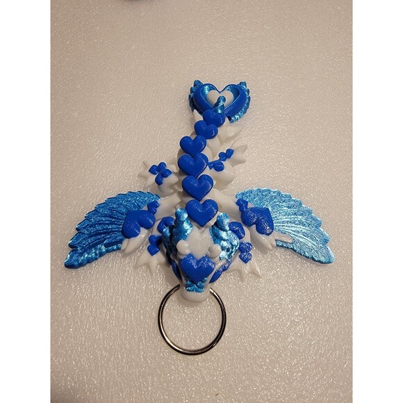 Tiny heart dragon 3d printed multicolor - Picture 1 of 6